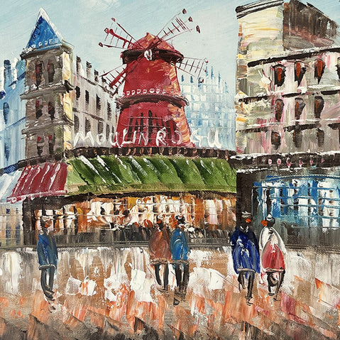 Landscape series oil painting