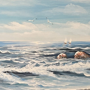 Ocean Series Oil Painting