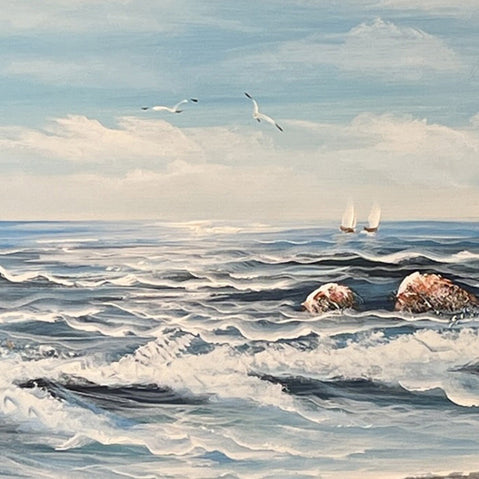 Ocean Series Oil Painting