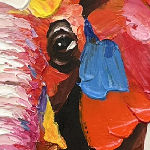 Animal series oil painting