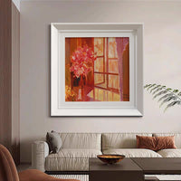 Gorgeous Red Warm Artwork