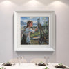 Quiet focused comfortable Artwork