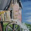 Autumn rural scenery artwork