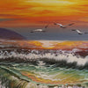 Magnificent surging artwork
