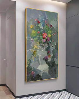 features in full  bloom flowers