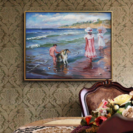 peaceful  beautiful seaside life