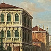Quiet and romantic water city artwork