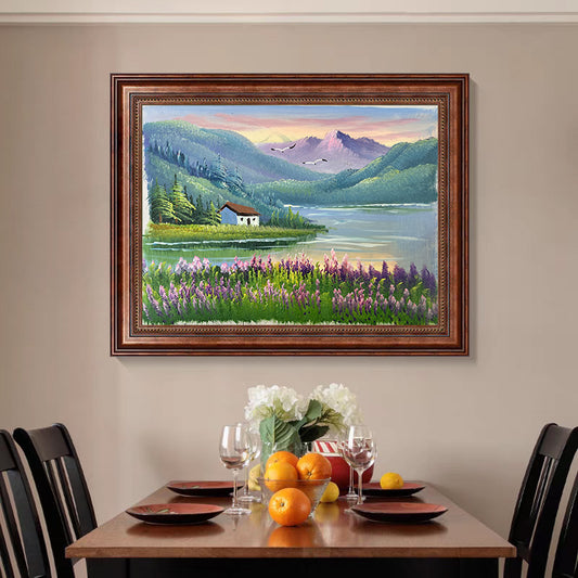 Peaceful  tranquil  quiet  artwork
