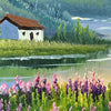 Peaceful  tranquil  quiet  artwork