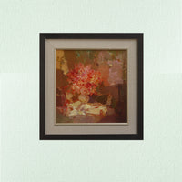 brightly  colored flower artwork