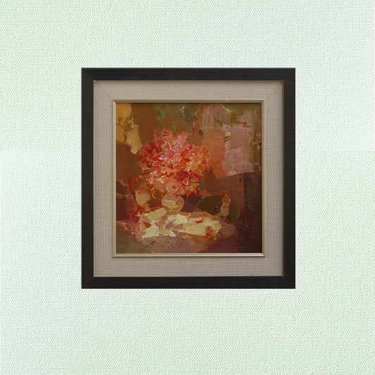brightly  colored flower artwork