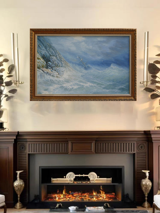 maritime storm artwork