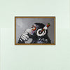 Combination of animals and modern art